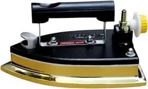 LPG Brass Base Gas Iron | Heavy-Duty 6.5kg High-Temperature Steam Iron for Industrial Use | Durable, Powerful Ironing for Garment Manufacturing | Efficient Heat Distribution