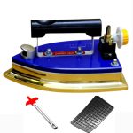 Tovito by Newtech brass LPG Gas iron 5.5 kg Best for Laundry and dryclean use with 3 mtr pipe (5.5)