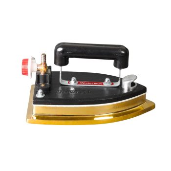 LPG Gas Iron with Brass Base | Heavy-Duty 6.5kg High-Temperature Steam Iron for Industrial Use | Durable, Powerful Ironing for Garment Manufacturing | Efficient Heat Distribution