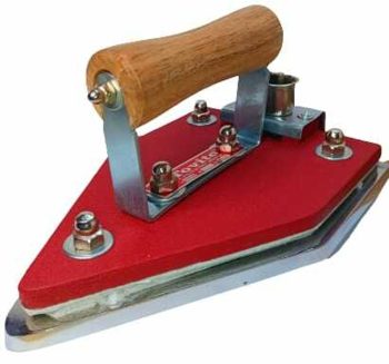 Tovito 4.5 kg wooden handle industrial laundry electric iron, Made in India, pluck wire 750 W Dry Iron