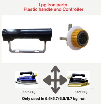 Tovito Special lpg gas iron parts Plastic Handle + Controller of 5.5/5.7/6.5/6.7kg iron 0 W LP Gas