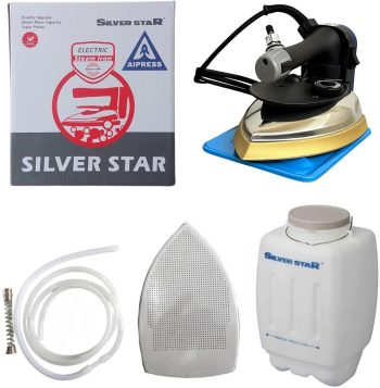 Silver Star by SILVER STAR ATOTE TRADING ES-300L 1800W Ironing Shoe Free 1800 W Steam Iron